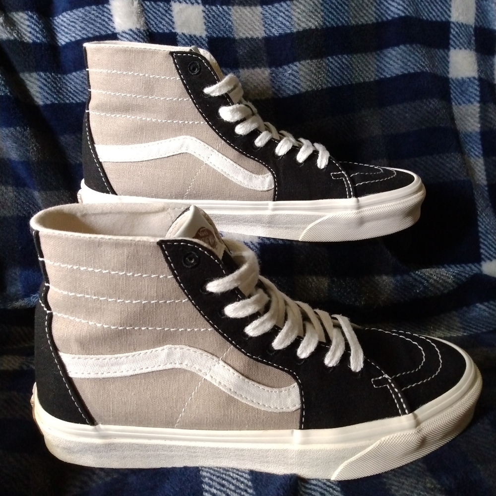 Vans Old Skool Black Golden Brown Skateboard shoes